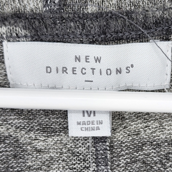 New Directions Studio Women's Camo Open Front Cardigan - M - Picture 4 of 7